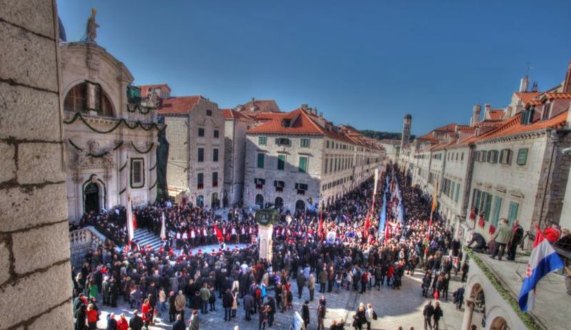 Feast of St. Blaise celebrated for the 1048th time in Dubrovnik