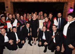 President Meets Croatian Community in Chile