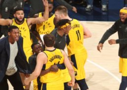 VIDEO: Bojan Bogdanovic Equals Club Record in NBA Playoffs
