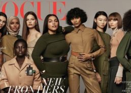 Top Croatian Model Graces Cover of UK Vogue