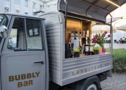 First Sparkling Wine Bar on Wheels in Zagreb