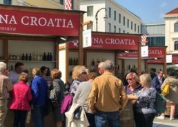 Croatian Wines Take Over a Main Square in Munich