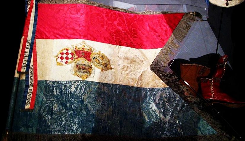 First official tricolour Croatian flag debuts on this day 175 years ago