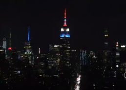 Empire State Building in New York Lights Up in Croatian Colours