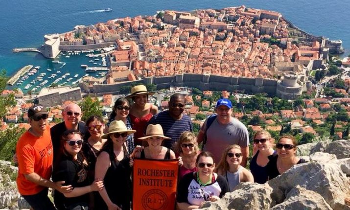 Studying Abroad: RIT Students & Parents from the US Explore Croatia