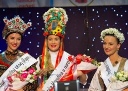 Marina Romic Crowned Most Beautiful Croatian in National Folk Costume Living Out of Croatia