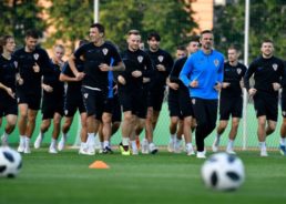 PHOTOS: 5 Croatian Players Sit Out First Training Ahead of World Cup Final