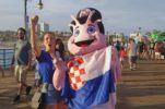 VIDEO: Santa Monica Supporting Croatia All the Way