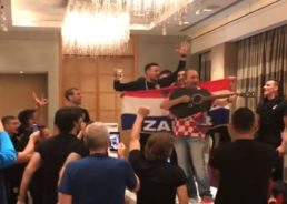 VIDEO: Singer Mladen Grdovic Gets the Party Started at Croatian Team Hotel
