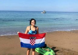 Croatian Swimmer Dina Levacic to Swim from Island of Vis to Split for Charity