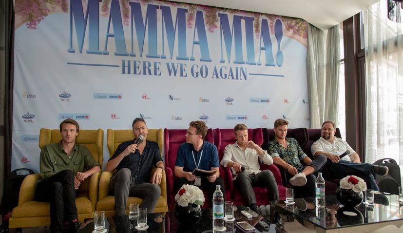 Cast & Crew of Mamma Mia: Here We Go Again! in Pula Ahead of Croatian Premiere