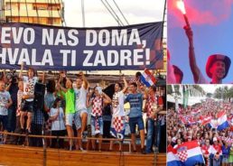 VIDEO: Big Parties for Croatian Players in Split, Zadar, Slavonia, Varazdin, Karlovac…