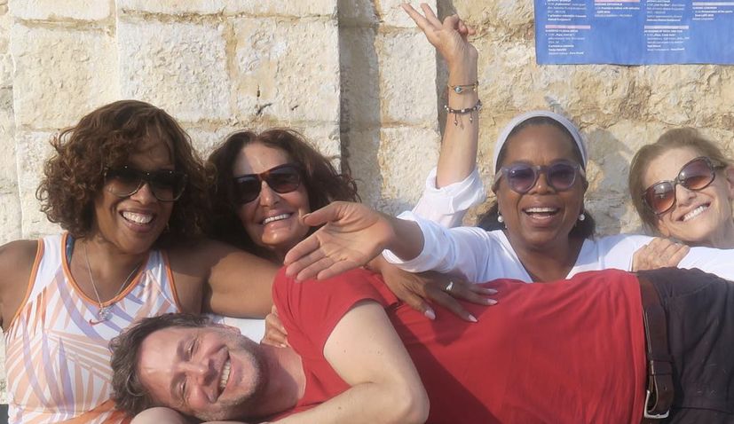 Oprah Winfrey Holidaying on the Croatian Coast