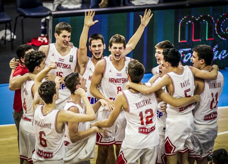 U16 European Basketball Championships Croatia is the Champions of