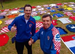 Meet the friends in Argentina with the biggest collection of Croatian football shirts from around the world