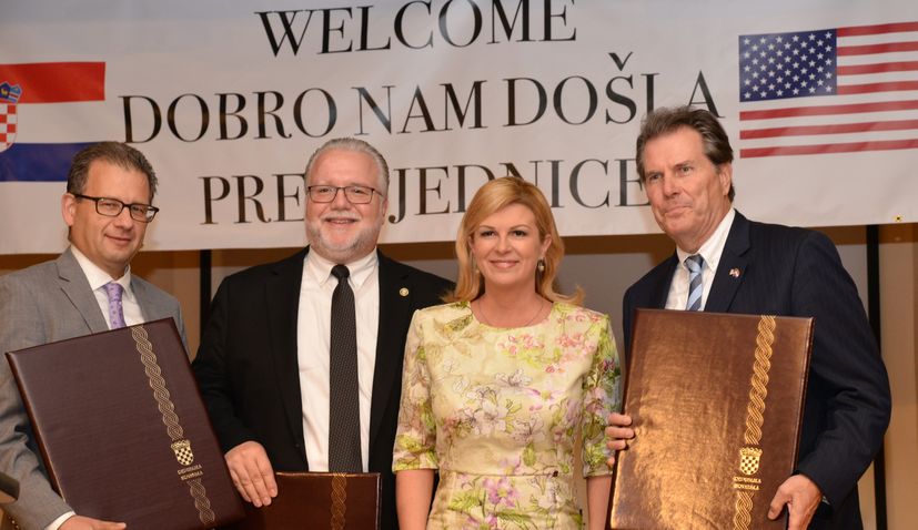 President Grabar-Kitarović Attends 25th Anniversary of the National Federation of Croatian Americans Cultural Foundation