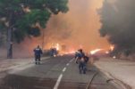 VIDEO: Big wildfire breaks out in Pelješac in Southern Dalmatia