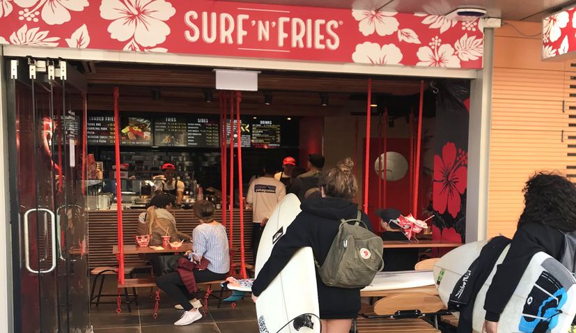 PHOTOS: Croatian food chain Surf ’n’ Fries opens in Australia