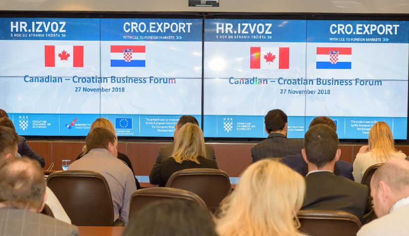 Croatian exports to Canada up by almost 150%