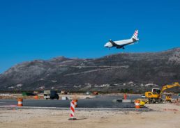 PHOTOS: Dubrovnik Airport becomes biggest construction site in Croatia as expansion resumes