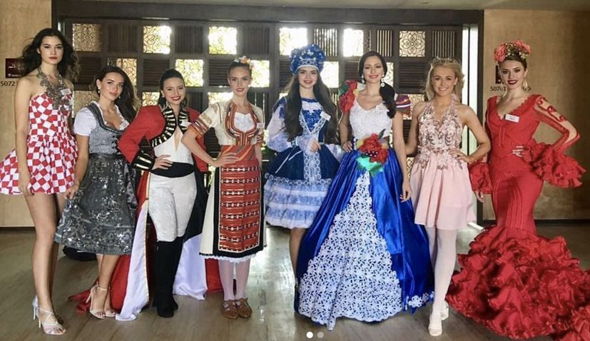 Miss World 2018: Miss Croatia presents national costume in China
