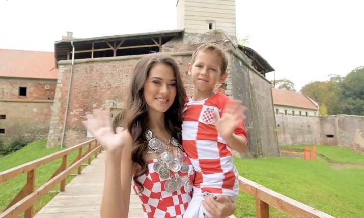 Video presenting Miss World Croatia released 