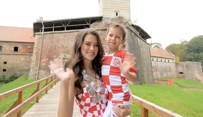 Video presenting Miss World Croatia released 