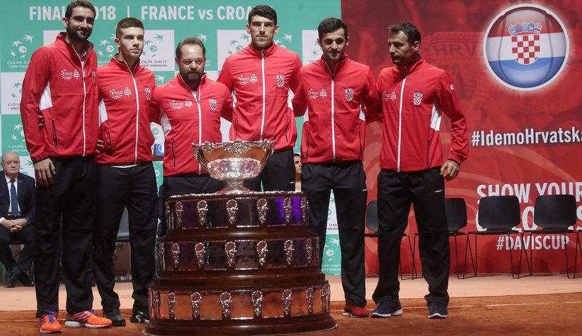 Davis Cup Final: Croatia leads France 2-0 after dream opening day 