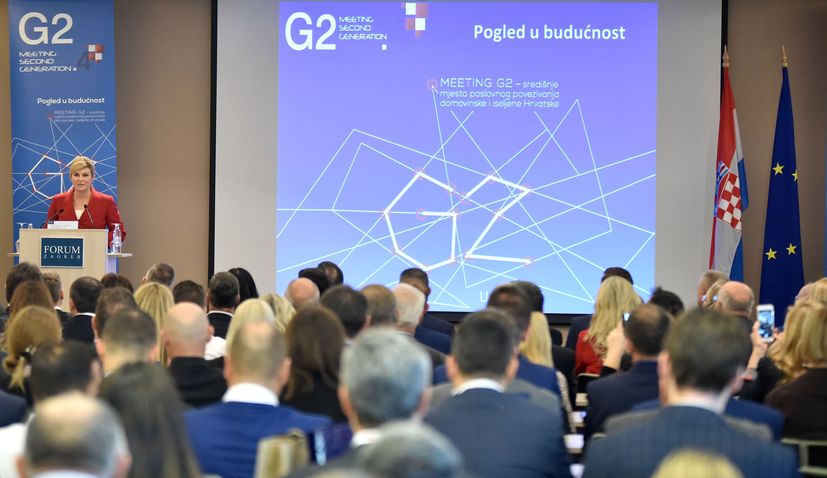 Croatian president addresses big diaspora meeting in Zagreb