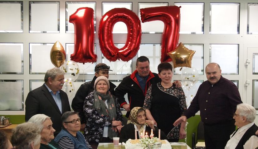 Croatia’s oldest woman celebrates 107th birthday