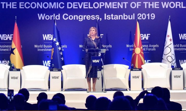 Croatian president invites businesspeople to invest in Croatia at World Congress of Angel Investors