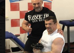 PHOTO: Cro Cop returns to the gym for first time after stroke
