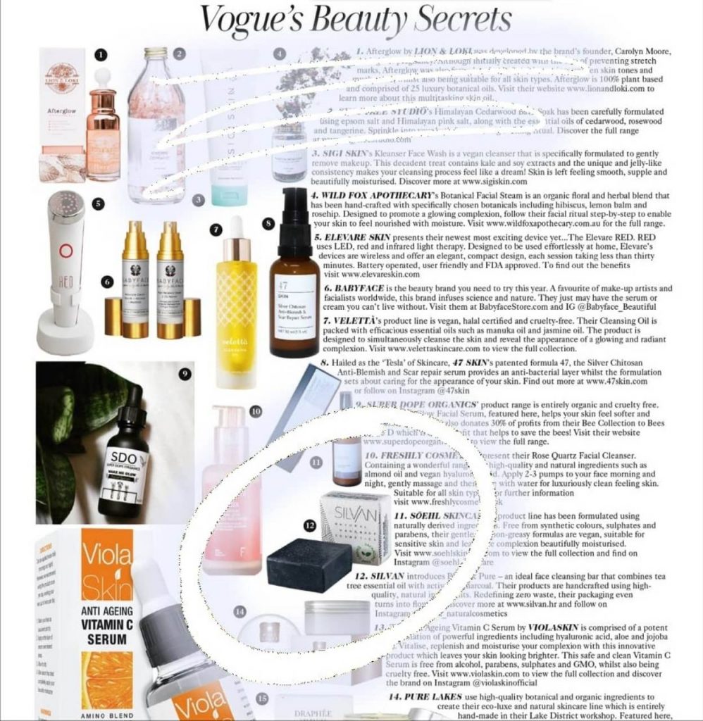 Natural Croatian cosmetics brand discovered by Vogue magazine | Croatia