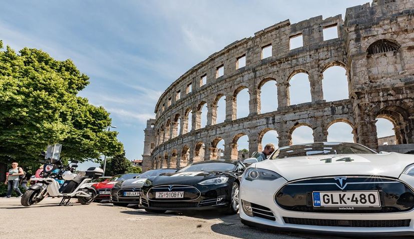 Nikola Tesla electric car rally Croatia set to start