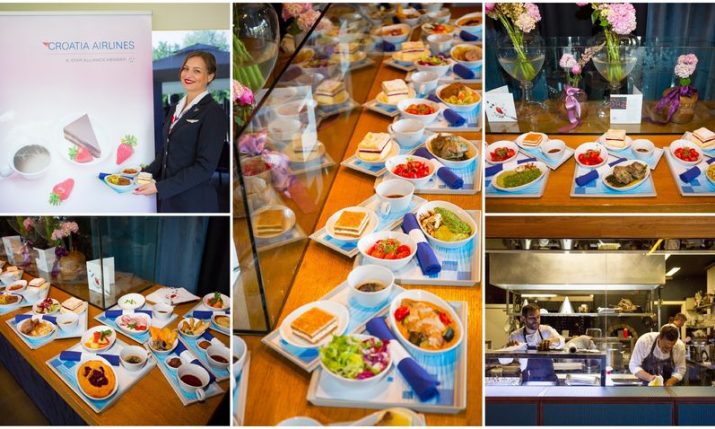 PHOTOS: Croatia Airlines presents new Business Class menus inspired by traditional Zagreb cuisine