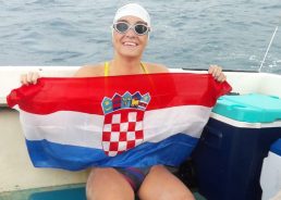 Dina Levacic aims to be first to swim from Vis to Split in 45 years