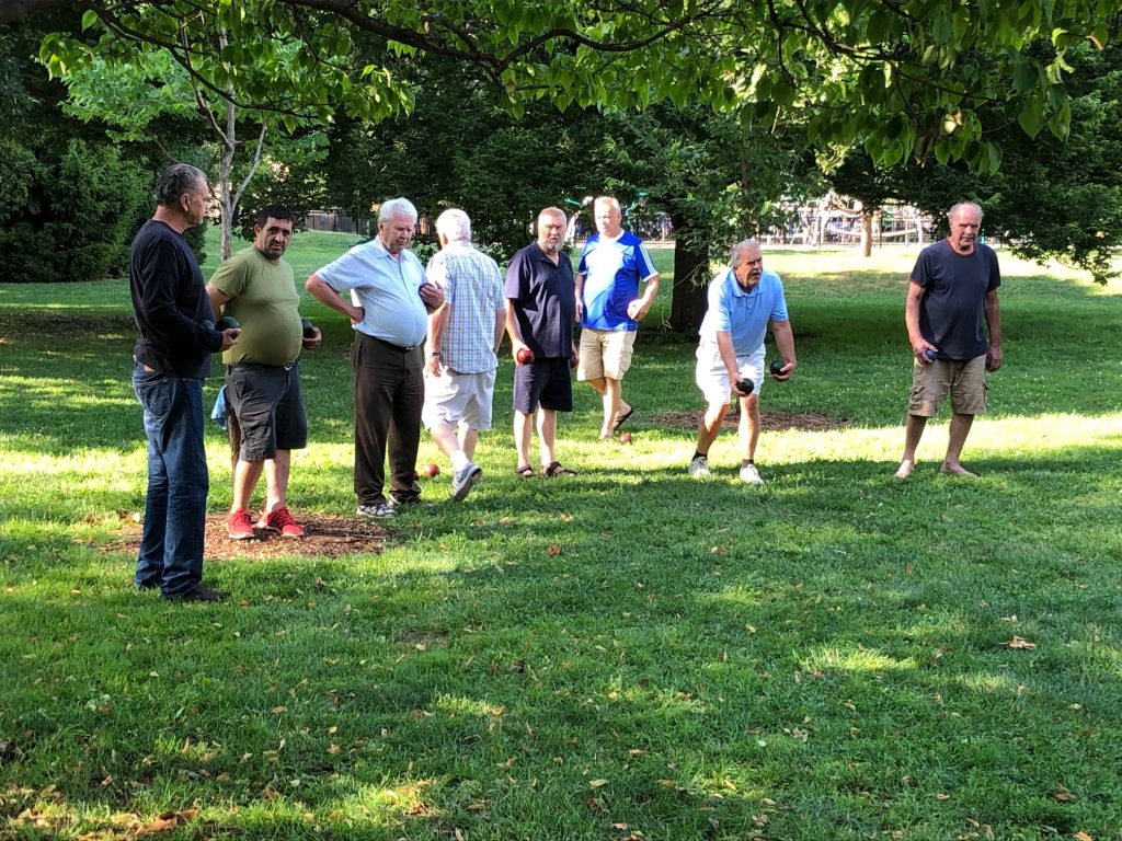 “Everyone knows about the Croatian Bocce players at Welles Park” in