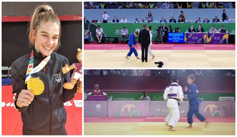 European Youth Olympics: Ana Viktorija Puljiz wins gold for Croatia in Judo