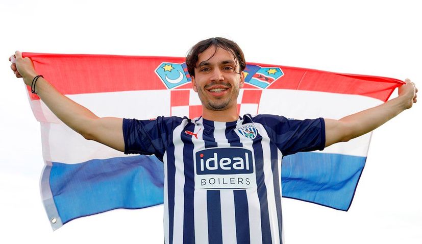 Slaven Bilic’s first Croatian signing for new club West Bromwich Albion confirmed