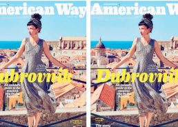 Jazz singer Ines Trickovic the first Croatian to grace cover of American Airlines magazine American Way 