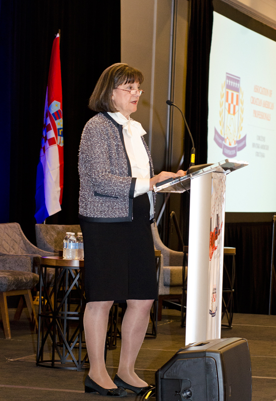 Croatian-American professionals conference attracts over 400 attendees, 50+ speakers from around the world Zdravka-Busic