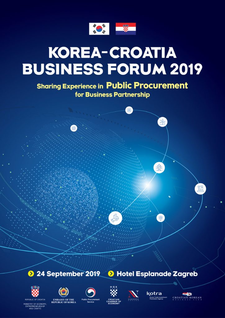 KoreaCroatia Business Forum 2019 to take place on 24 Sep Croatia Week