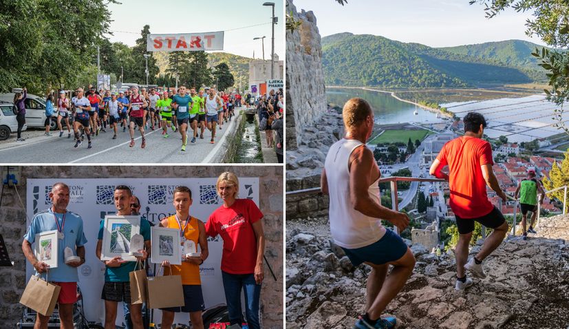 PHOTOS: 250 runners from around the world run unique Ston Wall Marathon