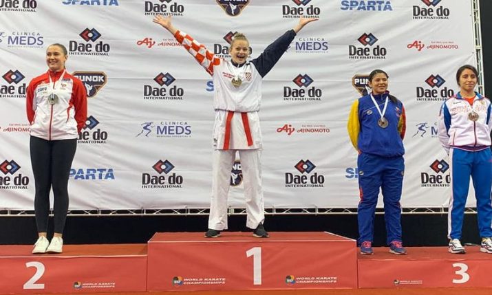 Croatia’s Lucija Lesjak becomes world karate champion 