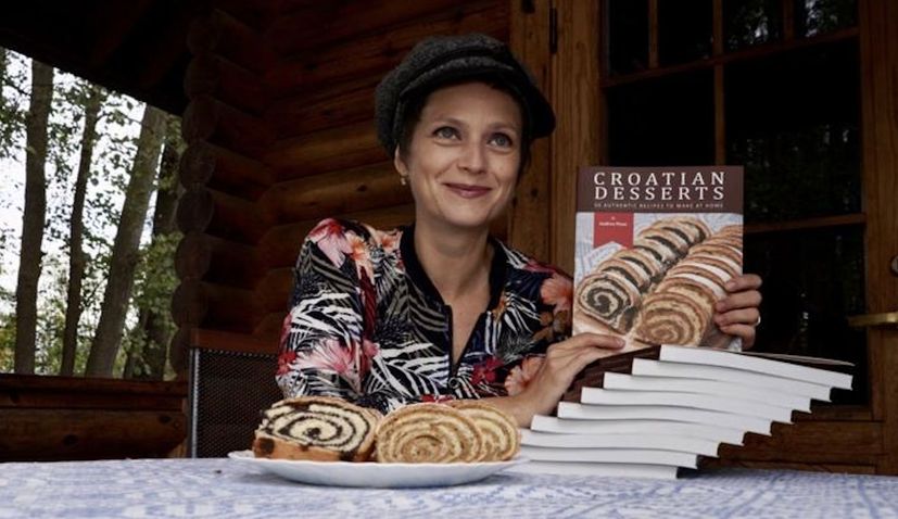 The first cookbook of Croatian desserts in English released 