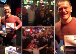 PHOTOS: Stipe Miocic touched by gift from New York Croatians