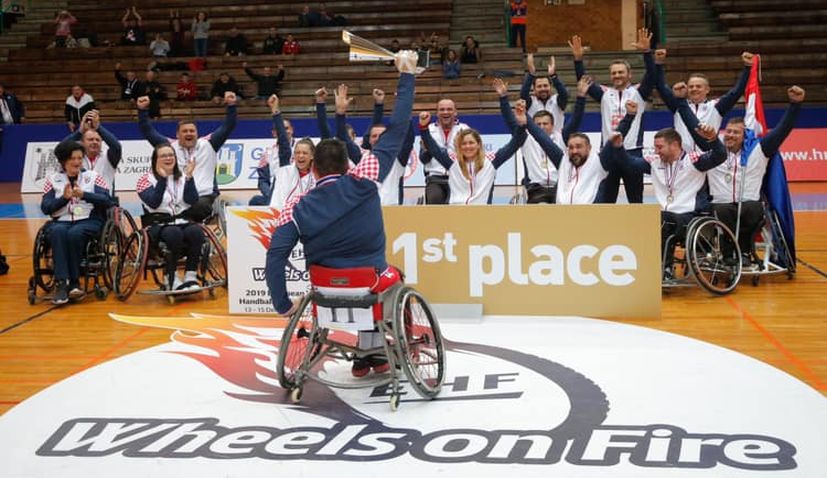 Croatia wins European Wheelchair Handball gold 