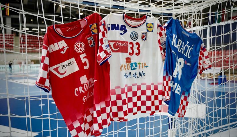 Croatia unveil new kit for European Handball Championships