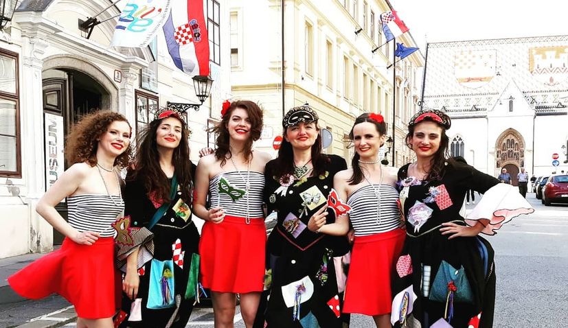 VIDEO: Artistic walking tour of Zagreb – ‘Walk with the Kolumbinas’