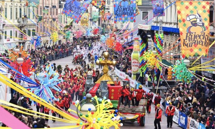 11,000 to take part in Croatia’s biggest carnival in Rijeka on Sunday 